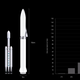 El cohete BFR. Imagen: SpaceX